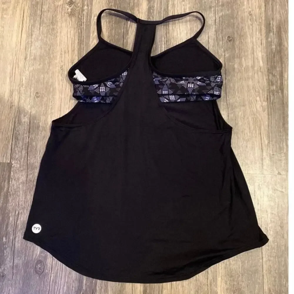 TYR EDESSA DELLA SWIM BOYSHORT & TANKINI size medium 8